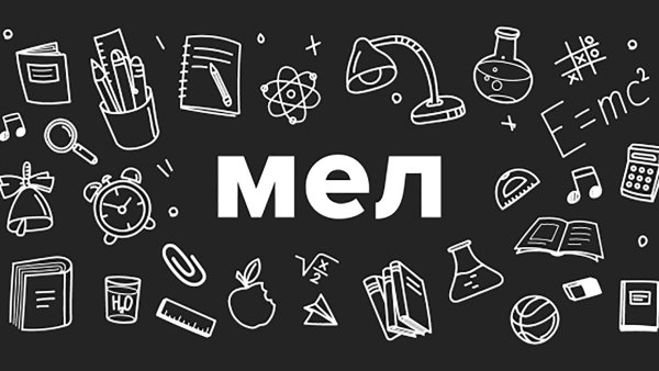 Школьные предметы мелом