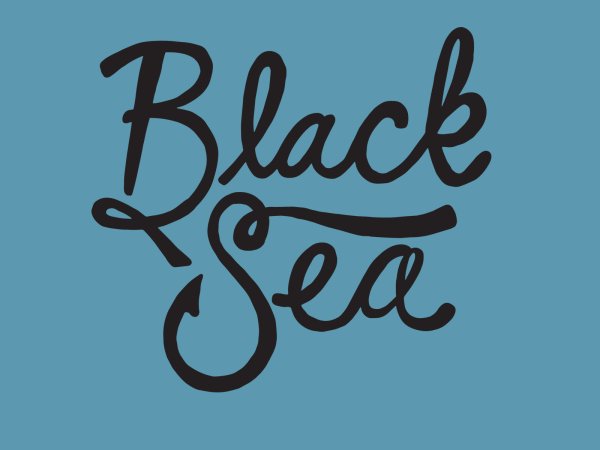 Красивая надпись Sea