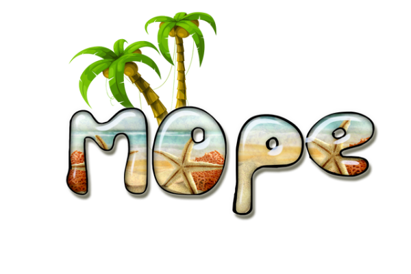 Лето надпись