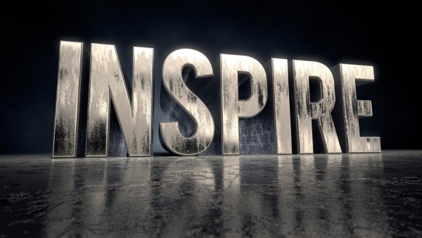 Металлическая надпись