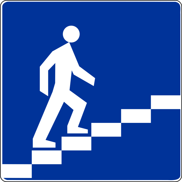 Знаки подземного и надземного перехода