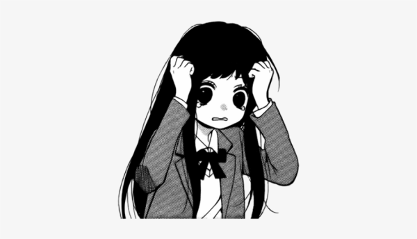 Аниме чёрно белое