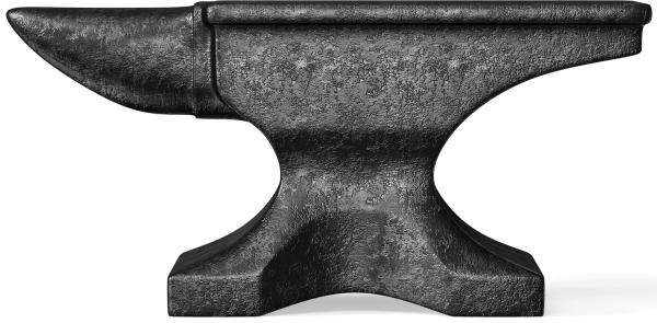 Кузнечный молот и наковальня арт