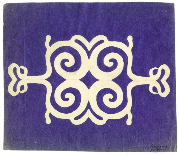 Национальный орнамент нивхов