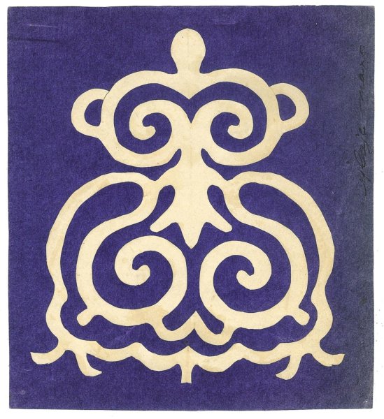 Национальный орнамент нивхов