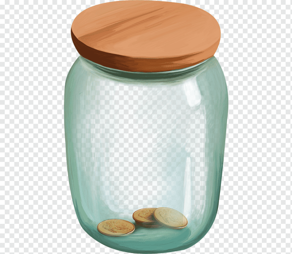 Пустая стеклянная банка