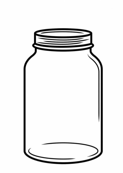 Банка рисунок