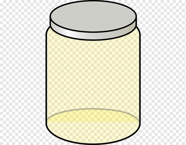 Мультяшная стеклянная банка