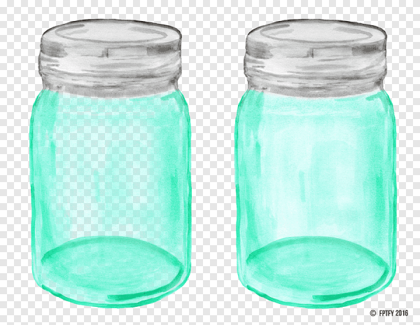 Красивые стеклянные банки