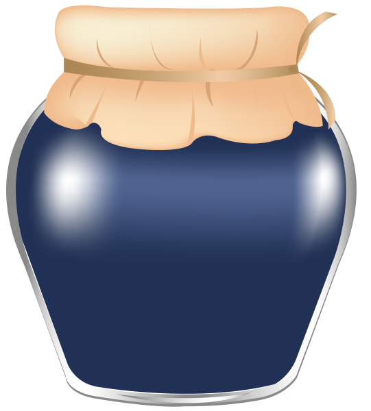 Мультяшная стеклянная банка