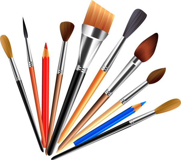 Кисточка для рисования без фона