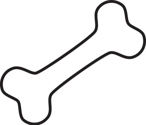 Фон с косточками для собак