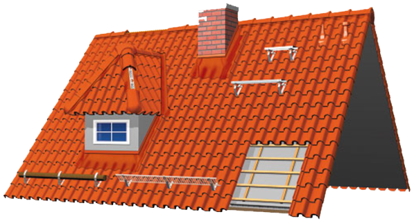 Брандмауэр кровли