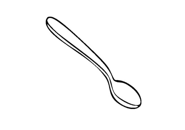 Ложка мультяшная