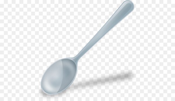 Ложка на прозрачном фоне