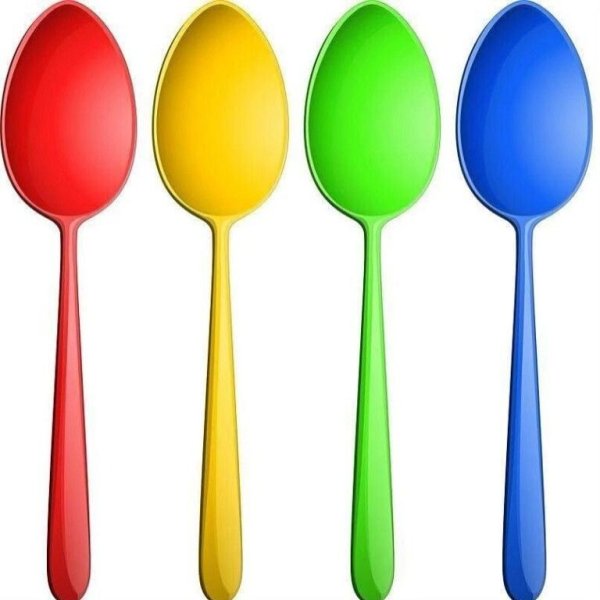 Ложка цветная