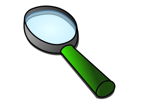 Ребенок с лупой