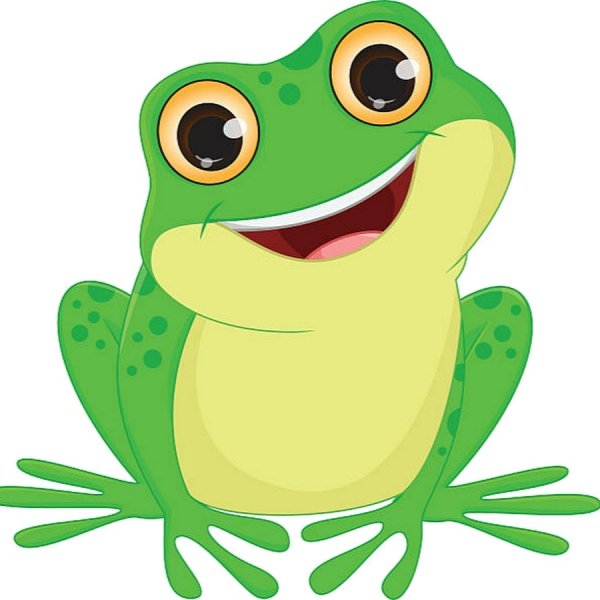 Лягушонок мультяшный
