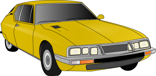 Автомобиль на прозрачном фоне