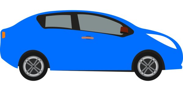 Машинка на прозрачном фоне