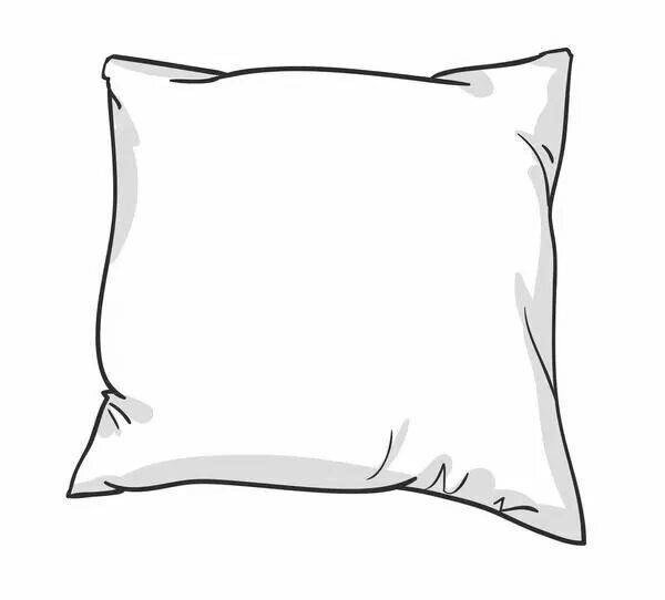 Подушка нарисованная