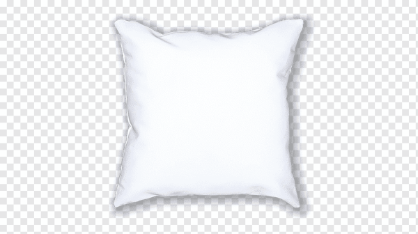 Подушка на белом фоне