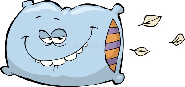 Подушка для детей с мультяшными