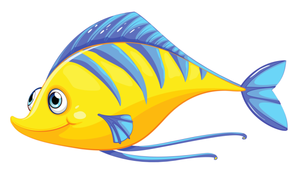 Рыбка мультяшная