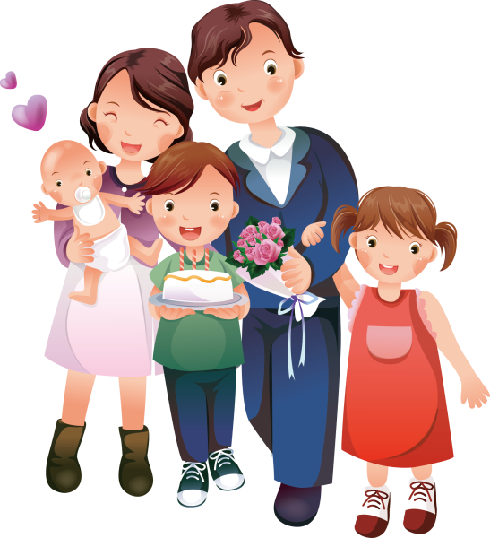 Семья мультяшные