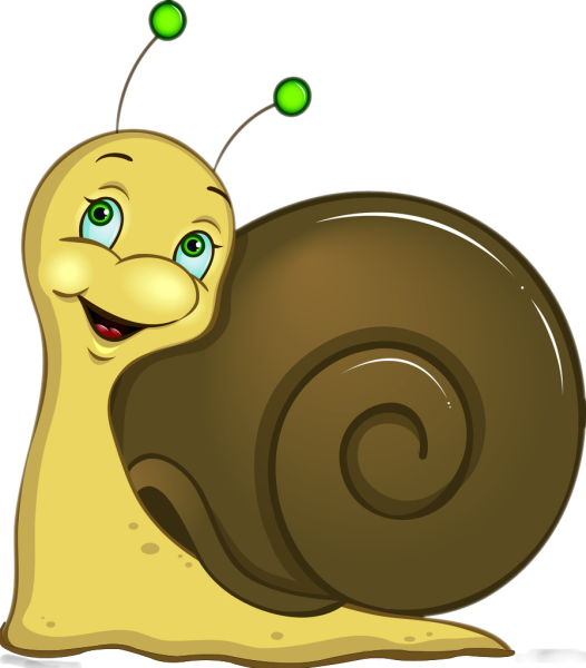Улитка мультяшная