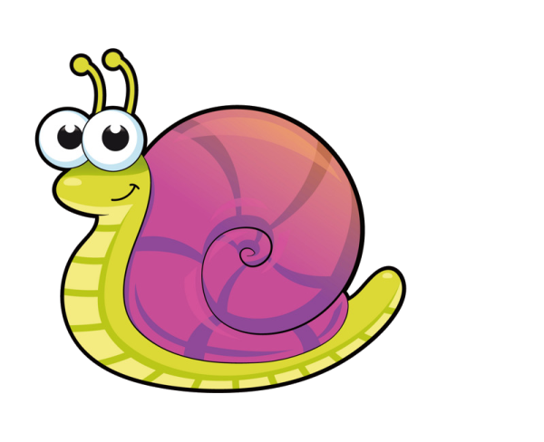Улитка мультяшка