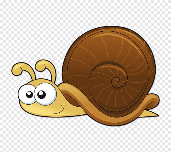 Мультяшные улитки