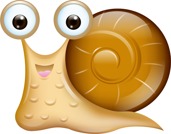 Улитка мультяшная