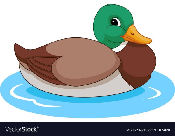 Утка для детей мультяшные