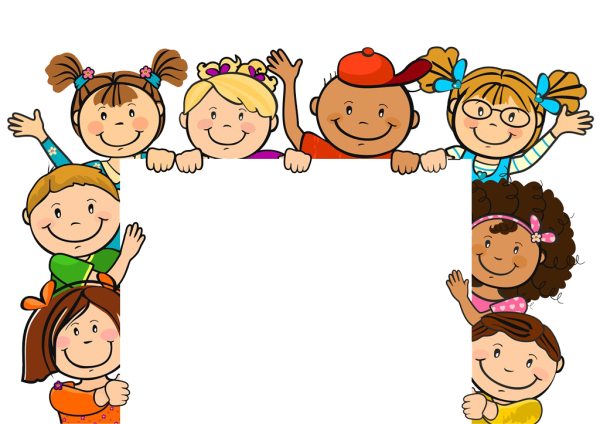 Дети на прозрачном фоне