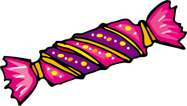 Мультяшная конфетка