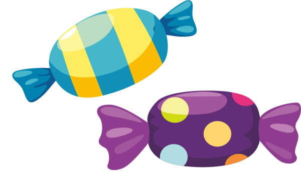 Векторные конфеты