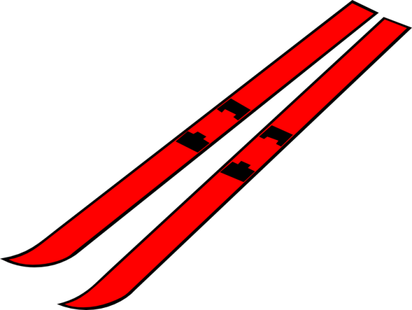 Лыжи мультяшные