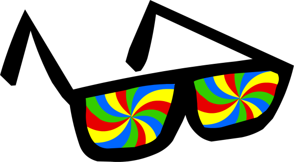 Очки на прозрачном фоне