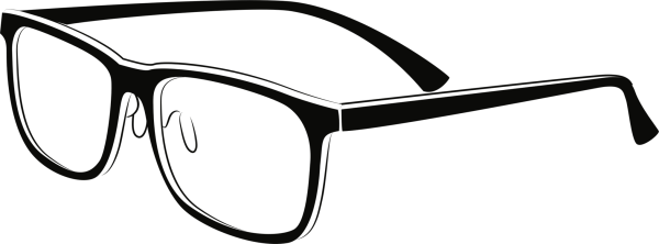 Оправа очков вектор
