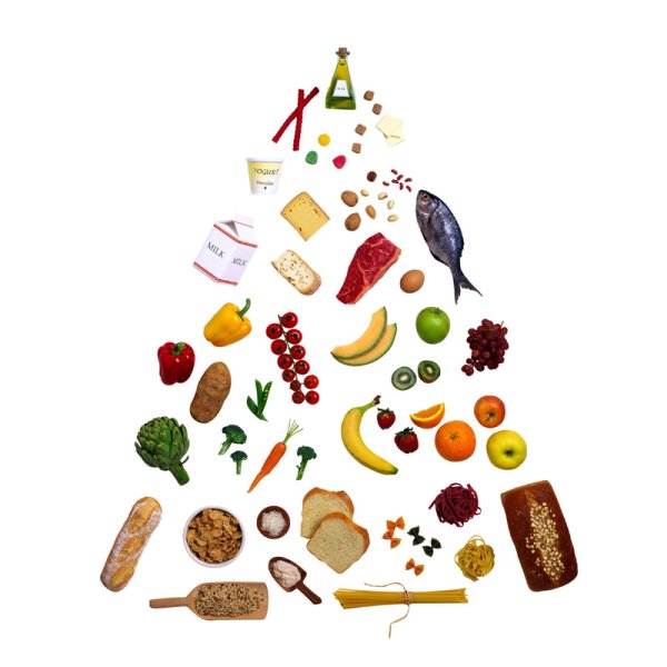 Полезные продукты на прозрачном фоне