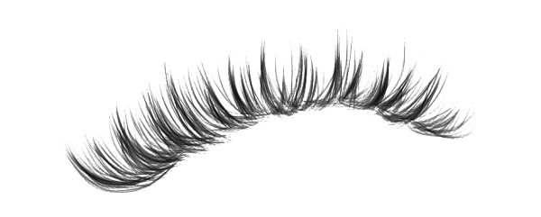 Ресницы без фона