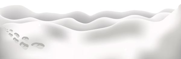 Снег сугроб без фона