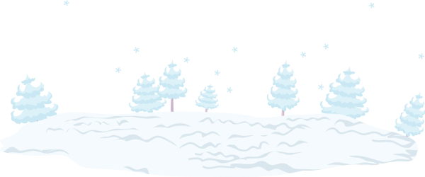 Сугроб без фона