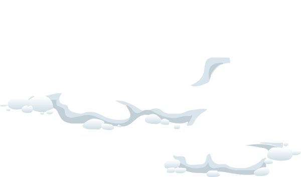 Клипарт снег на прозрачном фоне