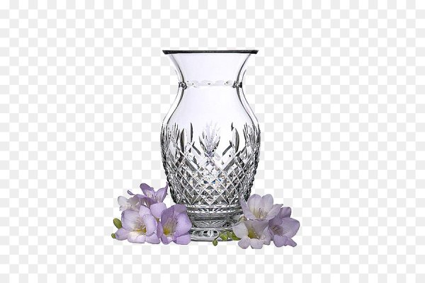 Ваза прозрачная для цветов