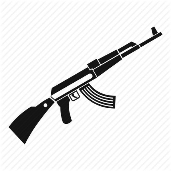 Автомат Калашникова АК-47 вектор