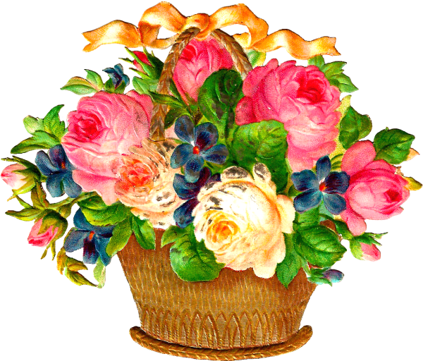 Букет на прозрачном фоне