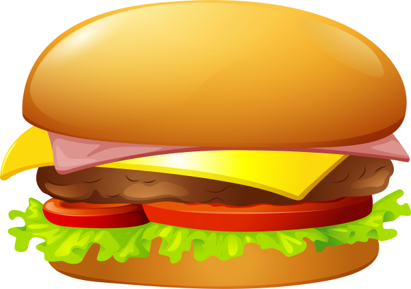 Нарисовать бургер