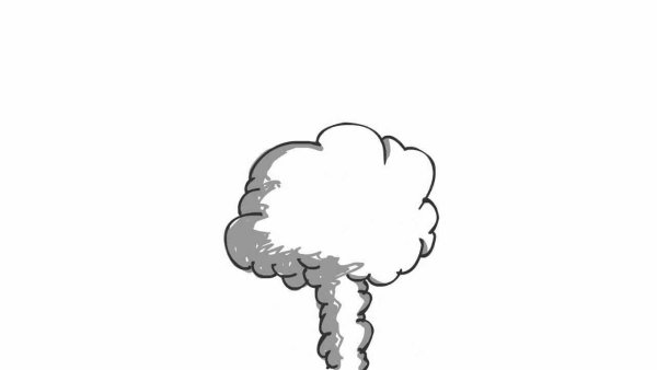 Раскраска дым